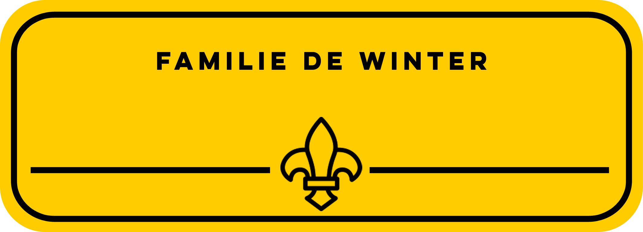 Familie de Winter